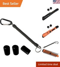 Black Tip Protectors 51-Inch Lanyard for Garrett Pinpointer AT II