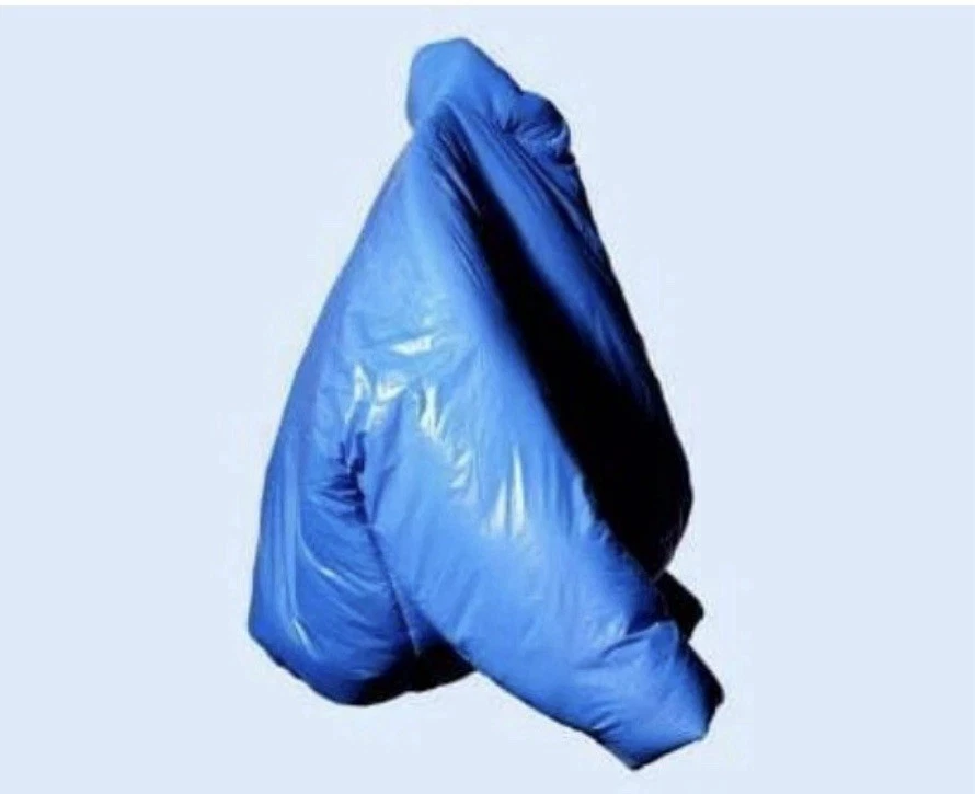 CHAQUETA YEEZY Kanye YZY X GAP AZUL REDONDA TALLA GRANDE - Chaqueta acolchada Kanye West Foto 4 de 4