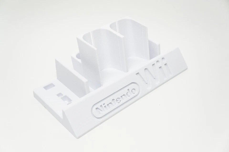 Display Stand for Nintendo Wii Wiimote and Nunchuk Controllers Custom 3D Printed - Image 3 of 4