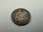 1890 Seated Liberty Dime- Scarce Better Date- No Reserve -D56