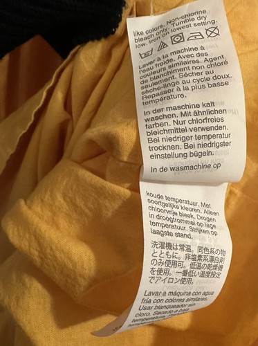 J Crew Dress Sz 8 Goldenrod Yellow Tiered Spring Pockets Sleeveless Dress Cotton - Picture 7 of 11