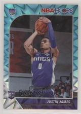 2019-20 Panini NBA Hoops Teal Explosion Justin James #244 Rookie RC u6m