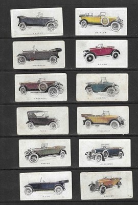 Wills 1923 MOTOR CARS set cigarette cards