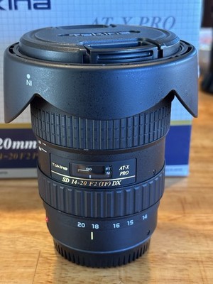Tokina AT-X 14-20mm F/2 Pro DX Lens for Canon EF