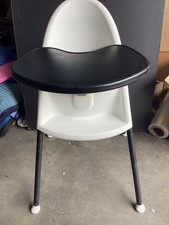 BABYBJORN MODERN WHITE HIGH CHAIR / BABY BJORN MADE IN SWEDEN 2014 SE-330