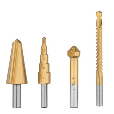 Parkside Multifunktionsbohrer Set 4-teilig PSB 6 Spezialbohrer Bohrer Holz Metal