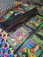 1993 35 Defiant Plasm Zero Issue Karty kolekcjonerskie Fabryczne zapieczętowane pakiety.