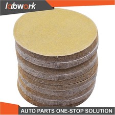 Labwork Hook Loop Pads Sanding Discs Flocking NO-Hole 100 Pcs 5" 180 Grit Disc