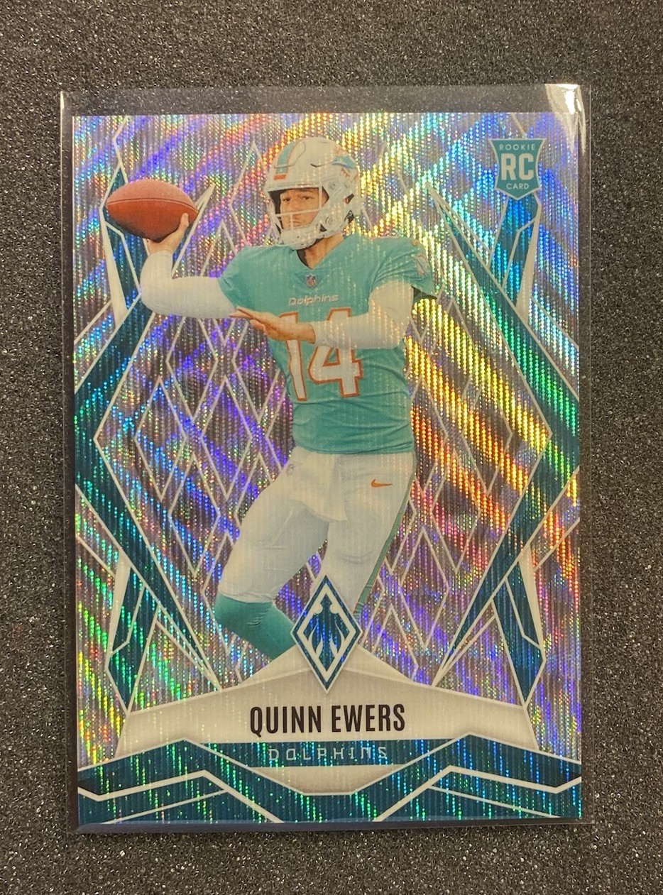 Quinn Ewers 2025 Phoenix Rookie Wave Miami Dolphins #159 RC #d /199