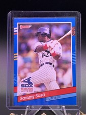 1991 Donruss - Sammy Sosa #147 Blue Stripes on Right Border
