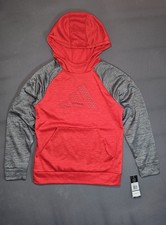 Adidas Kids Hoodie Size L 14/16 Pullover Sweatshirt Activewear
