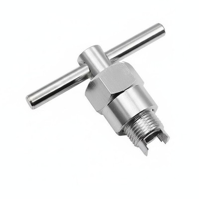 Faucet Puller Hexagonal Frame T-Handle Puller Notched Gripping Edges