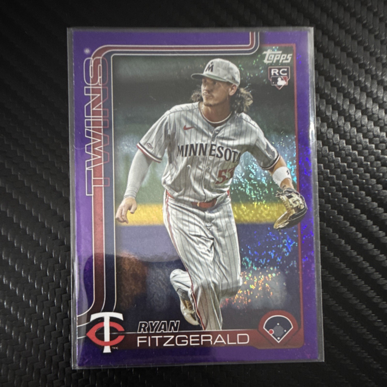 Ryan Fitzgerald 2025 Topps Update #US308 Purple Holo Foil /250 