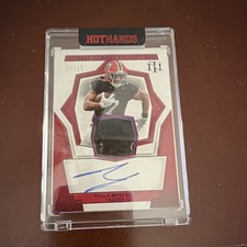 2023 Panini National Treasures Bijan Robinson Falcons Auto Patch Purple /15 RGS…