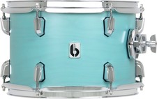 British Drum Co. Enigma 10" Maple Tom Satin Teal – ENG-10-7-RT-STL