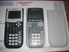 TI-84 plus silver Scientific Calculator w/cover TI-84 Plus calculator w/o cover