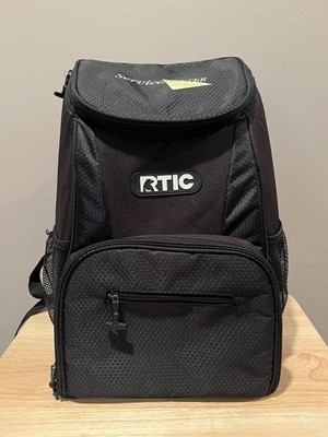 RTIC Lightweight Backpack Cooler – Black – 15 Can Capacity