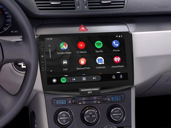 "FüR Vw Passat B6 3C5 10,1\" Dab+ Auto Radio Bluetooth Kabellos Android Auto"-image