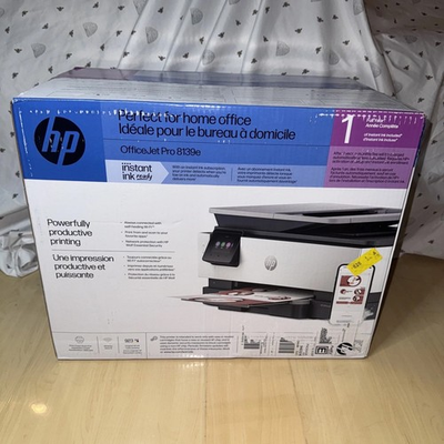 #ad #ad HP OfficeJet Pro 8139e Wireless All In One Inkjet Printer New Sealed Box $106.85