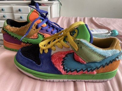 Nike  WHAT THE  GRATEFUL DEAD SB Johnny Kicks & The Remade Sneakers - SZ 6.5