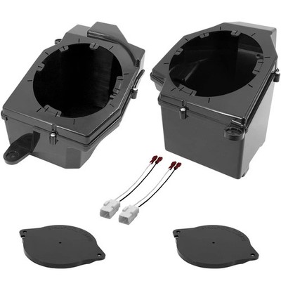 Jeep Wrangler JL (2018-23) & Gladiator JT (2020-23) Front 6.5'' Speaker Pod Ki...