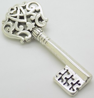 Vintage Italienische Original Sterlingsilber 925 Masini Brand Florentine Solid