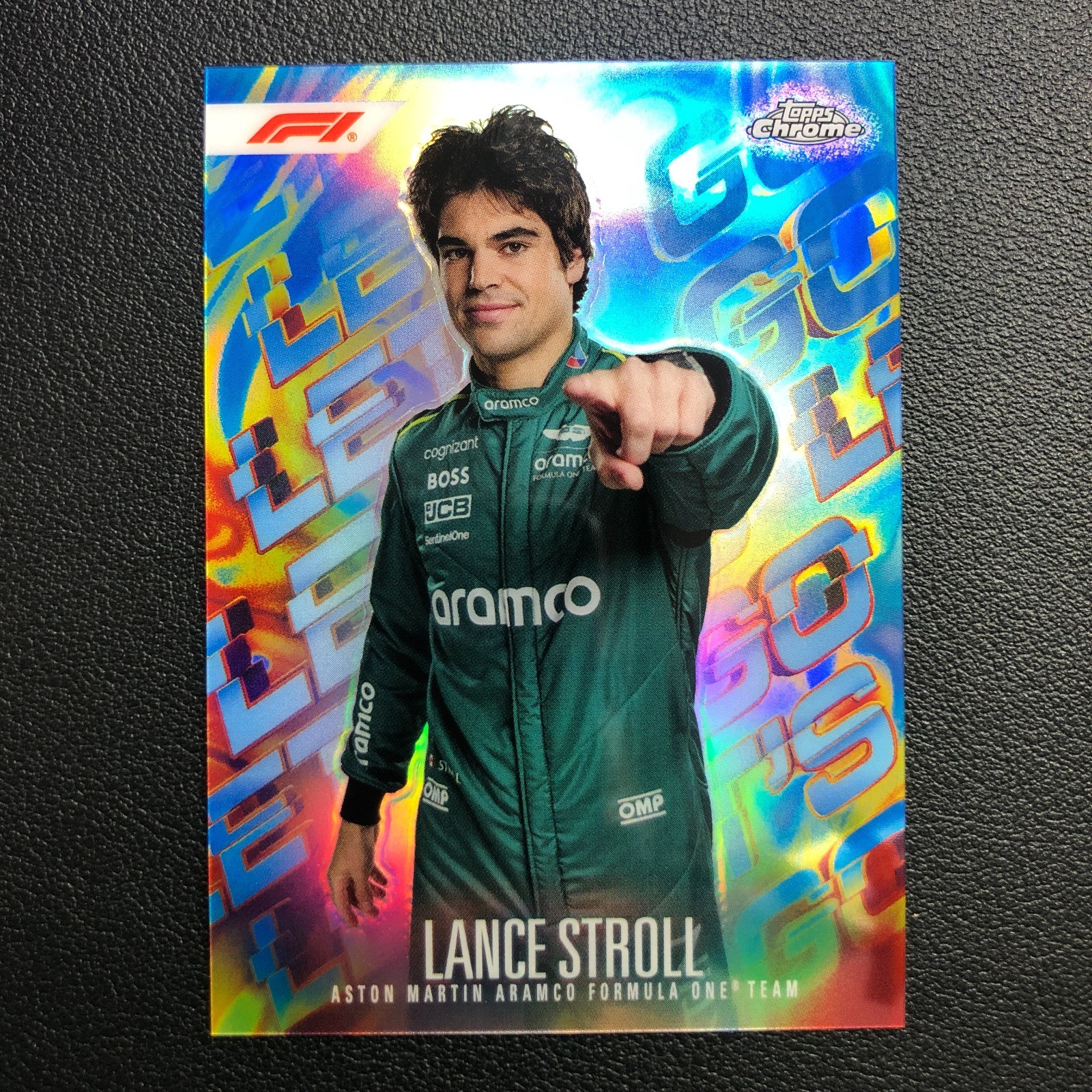 2024 Topps Finest Formula 1 F1 Let's Go LG-12 Lance Stroll Case Hit SSP shena10