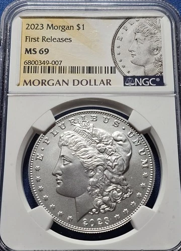 2023 Morgan Silver Dollar NGC MS 69 First Releases