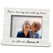 Meemaw Gifts Picture Photo Frame - Grandma Mommom Mamaw Nana Mothers Day