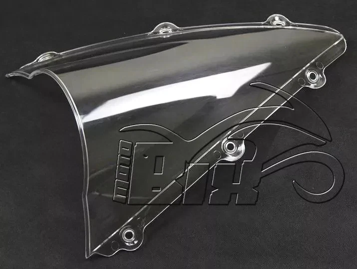 CUPOLINO PLEXIGLASS PER YAMAHA R1 04/05/06 DOPPIA BOMBATURA CHIARO TRASPARENTE - Immagine 3 di 4