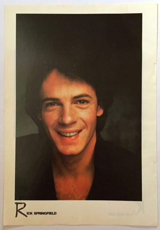 RICK SPRINGFIELD Kajagoogoo Nick Beggs Limahl 1983 CLIPPING JAPAN MAGAZINE OS 6J