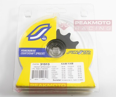 SUNSTAR 31513 13T Steel Countershaft Front Sprocket | eBay