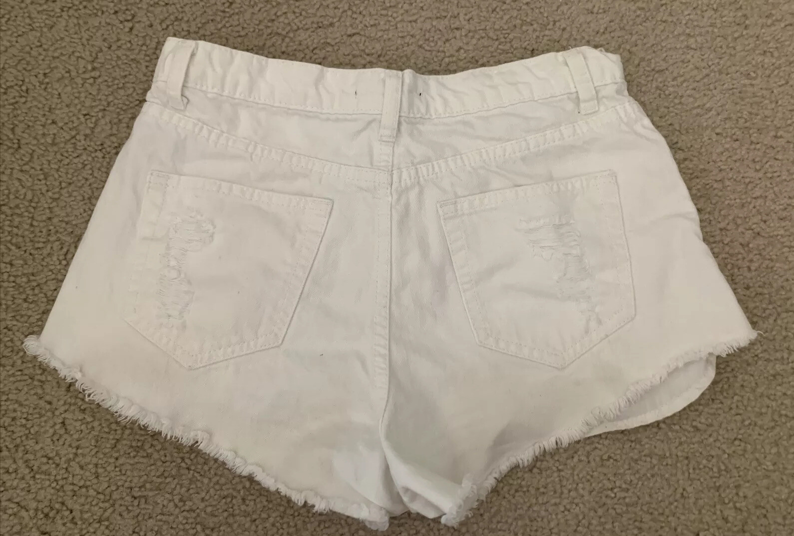 forever 21 fringe shorts