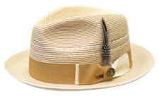 Bruno Capelo The Ricardo RI-284 Straw Hat Ivory/Coganc