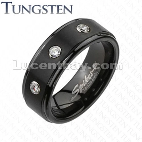 Spikes tungsten best sale ring