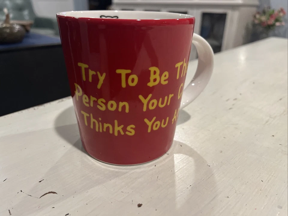 Pfaltzgraff Coffee Tea Mug~Cat “Try To Be The Person Your Cat Thinks You Are” - Image 4 of 4