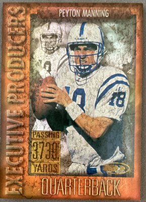 1999 Donruss PEYTON MANNING Executive Producers SP # d 86/3739 Colts!