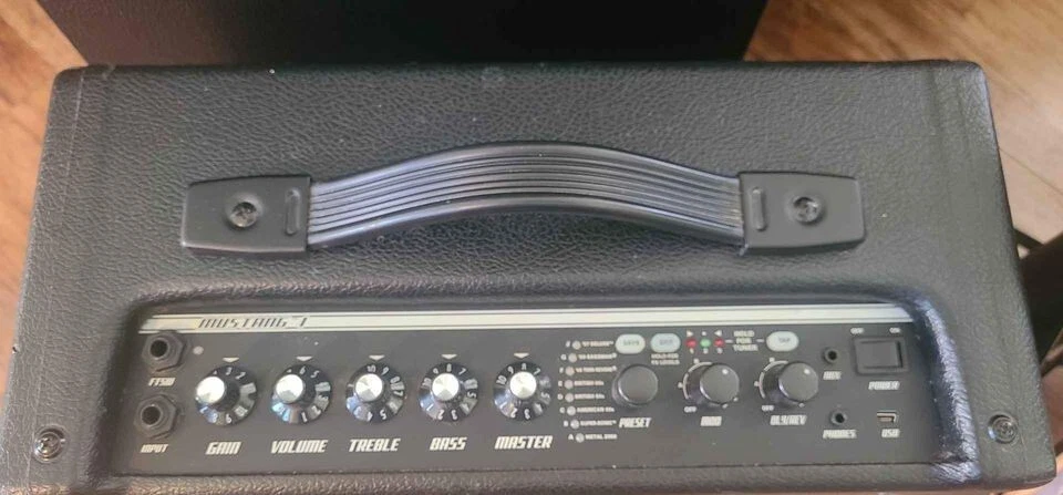 Axl Electric Guitar, Fender Amp, Stand, & Case - Image 3 of 4