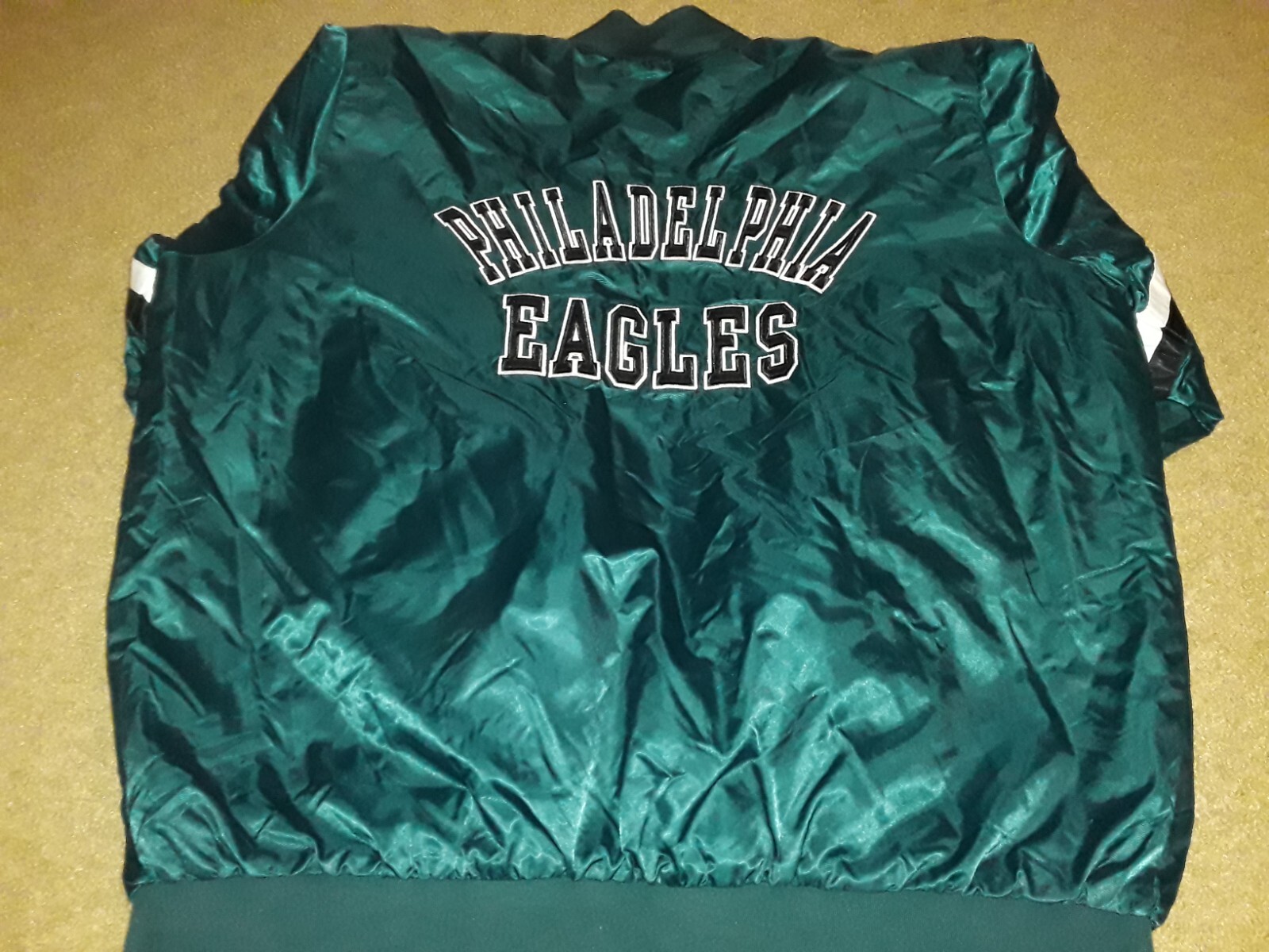 Philadelphia Eagles Green Starter Jacket XXL + 3 Wentz And 3 Murray