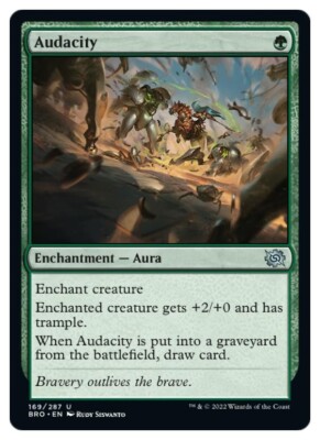 Magic the Gathering - Audacity - BRO-EN169 MtG NM