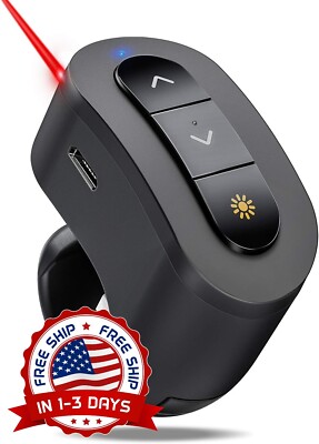 Presentador Remoto Inalámbrico Con Control Remoto Para PowerPoint, 2,4 GHz NUEVO