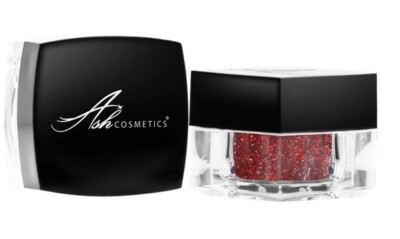 Ash Cosmetics 3d Glitter Eyeshadow Red Delicious