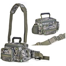 Fishing Tackle Bag Single Shoulder Bag Waist Pack Fishing Lures Tackle Gear Bags