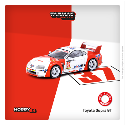 A closer look at the Tarmac Works 1/64 Toyota Supra GT Test Car - HK