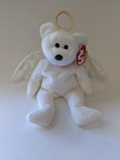 Ty Beanie Babies Halo the Angel Bear Toy