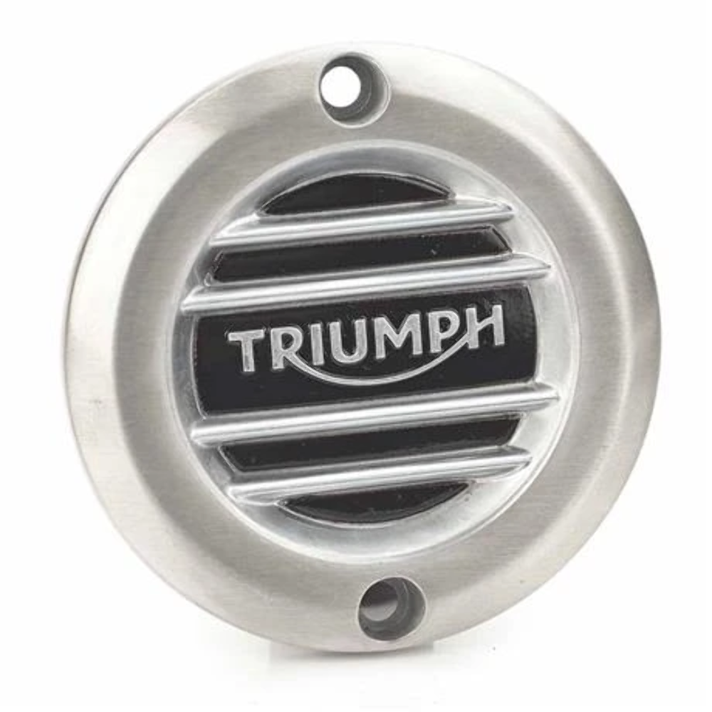 Triumph Modern Classics Brushed Ribbed Clutch Cover - A9610252 | eBay