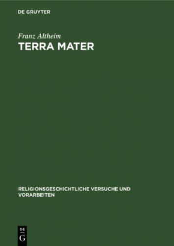 Thumbnail - Terra Mater Untersuchungen Zur Altitalischen Religionsgeschichte 6744