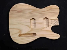 TL Guitar Body, Humbuckers, Ash, MADE IN USA - #1-2679