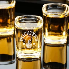 Custom Engraved Michter's Whiskey Shot Glass – 2.2 oz Square Shot Glass