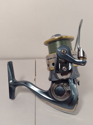 Pflueger President 6935 Spinning Reel Fishing Reel 5.2:1 Gear Ratio Blue Silver